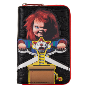 Chucky Clown Cosplay Zip Around Wallet
