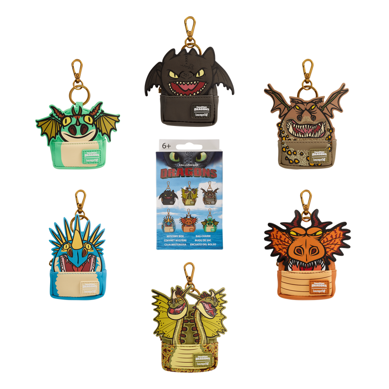 How To Train Your Dragon Cosplay Mystery Mini Backpack Keychain Charm