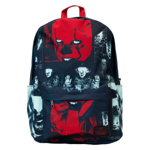 I Heart Horror It Pennywise Glow Nylon Full-Size Backpack