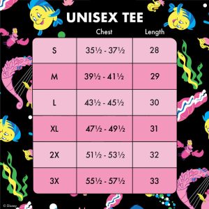 The Little Mermaid 35th Anniversary Life is the Bubbles All-Over Print Unisex Tee