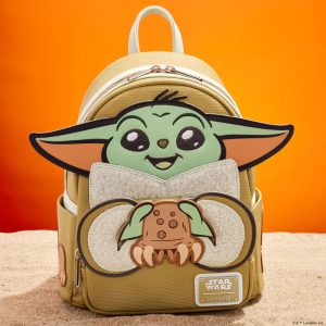 The Mandalorian Grogu & Crabbies Cosplay Mini Backpack