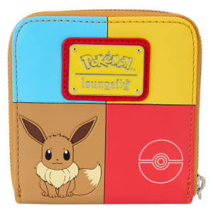 Pok&eacute;mon Color Block Starters Zip Around Wallet