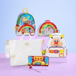 Rainbow Brite&trade; Iridescent Convertible Backpack & Tote Crossbody Bag