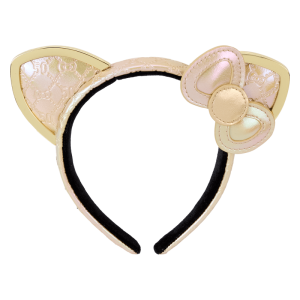 Sanrio Hello Kitty 50th Anniversary Metallic Gold Ear Headband