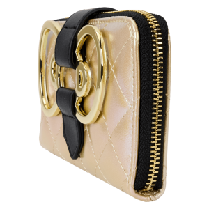 Sanrio Hello Kitty 50th Anniversary Gold Zip Around Wallet