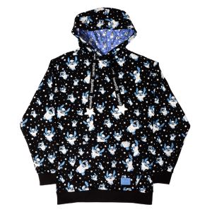 Stitch Ghost Costume All-Over Print Unisex Hoodie