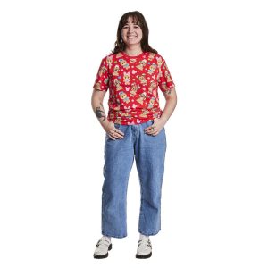 Mickey & Friends Gingerbread Cookie All-Over Print Unisex Tee&nbsp;