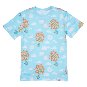 Up 15th Anniversary Balloon House All-Over Print Unisex Tee