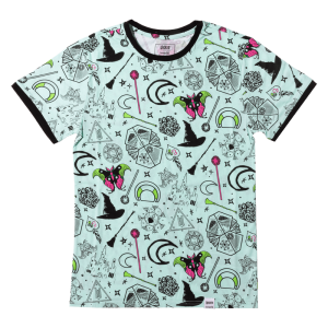 Wicked Elphaba & Glinda All-Over Print Unisex Tee